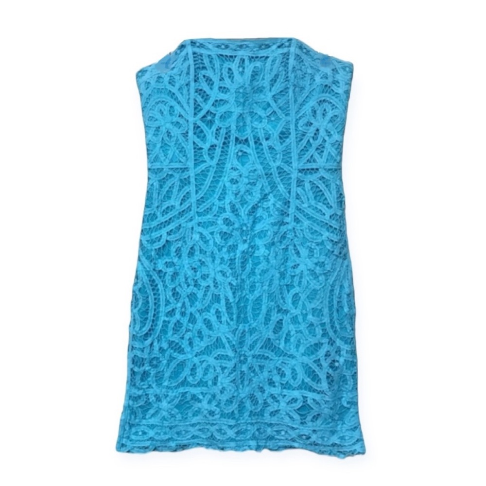 Lilly Pulitzer Joanna Resort Strapless Lace Dress in Blue - size women’s small